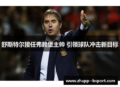 舒斯特尔接任弗赖堡主帅 引领球队冲击新目标